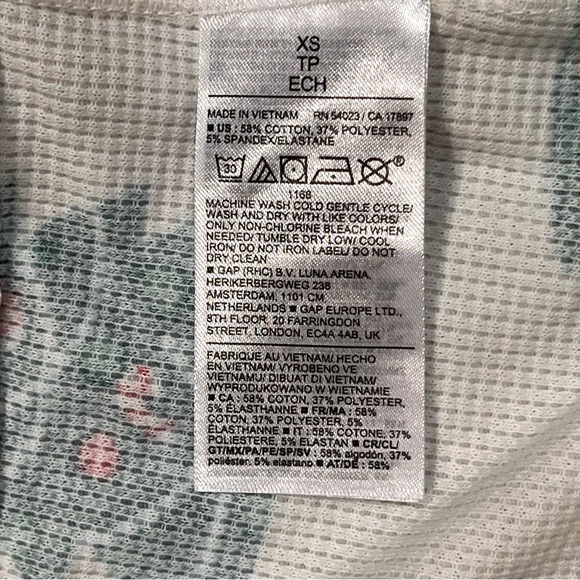 NEW Old Navy Thermal Waffle Knit Christmas Tree Leggings Women's Size XS - Picture 10 of 10